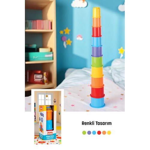 Kiki Mega Kule 10 Parça 1610 Kiki Mega Kule 10 Parça 1610